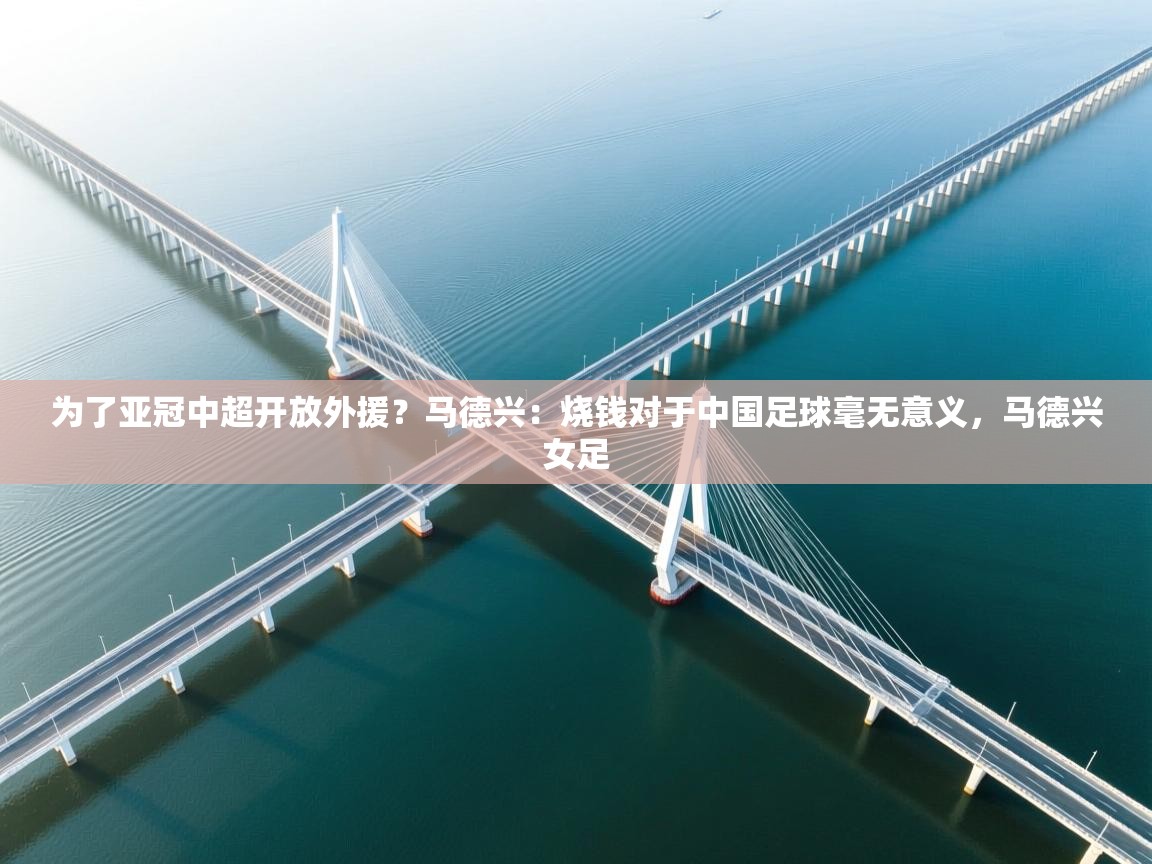 为了亚冠中超开放外援?马德兴:烧钱对于中国足球毫无意义,马德兴女足 第2张