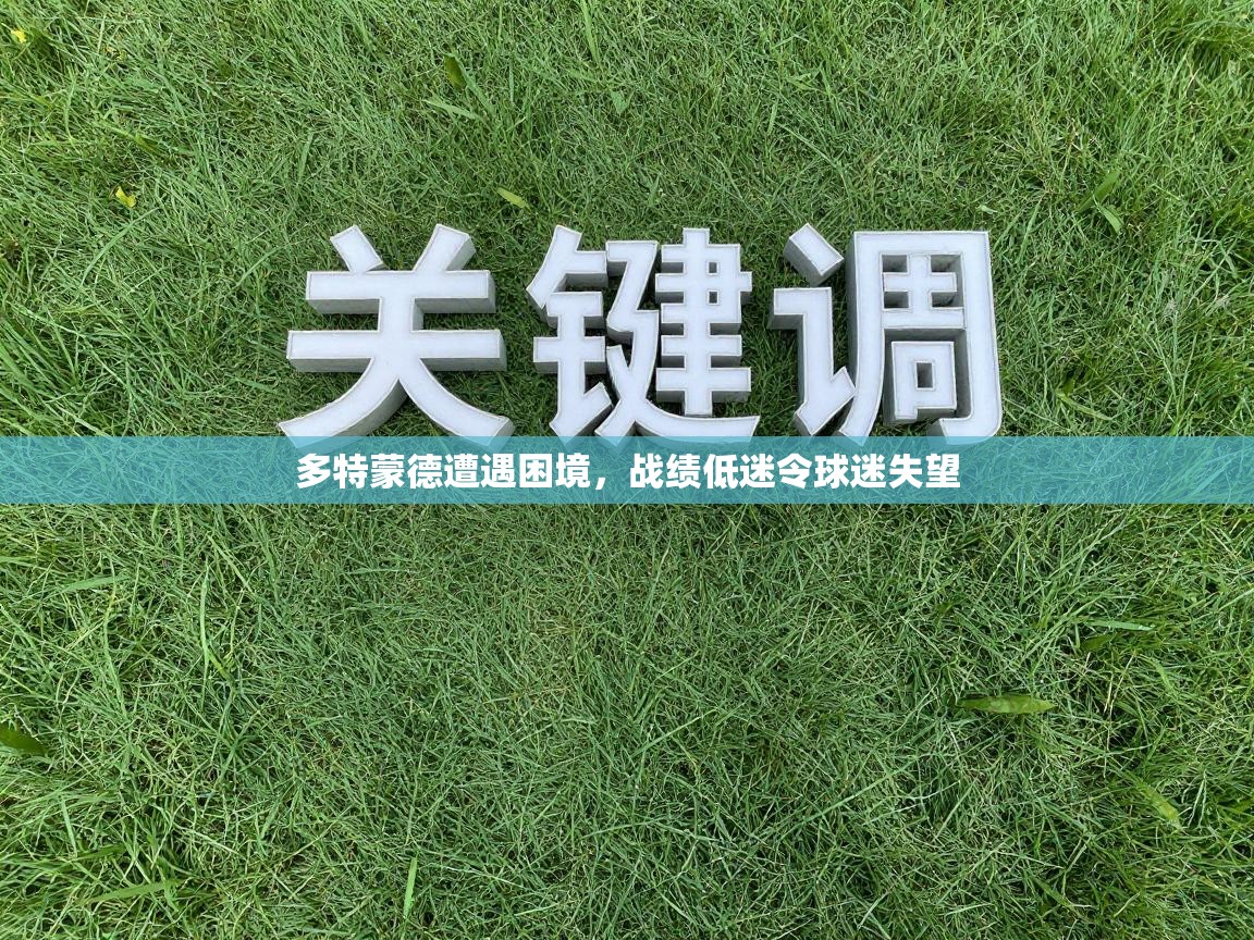多特蒙德遭遇困境，战绩低迷令球迷失望